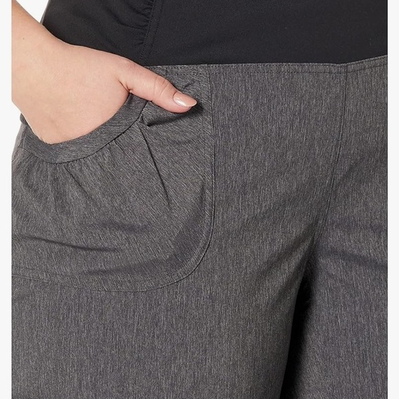 🐲💙PrAna Summit Charcoal Grey Short Fit Pants - Picture 7 of 12